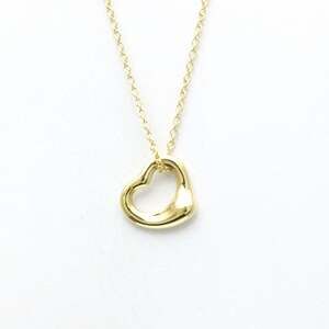 TIFFANY Authentic 18k Gold Heart Necklace
